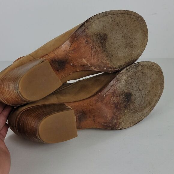 Rag & Bone Tan Leather Women's Booties - Picture 12 of 16